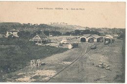 KINDIA - N° 73 - GARE DU DEPOT (CHEMIN DE FER) - Guinée Française