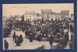 CPA [44] Loire Atlantique > Ancenis Marché Market écrite - Ancenis