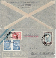 ARGENTINA 1952  AIRMAIL LETTER SENT FROM BUENOS AIRES TO ANSBACH - Covers & Documents