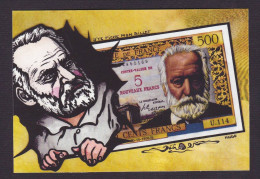 CPM Billet De Banque 30 Ex. Numérotés Signés JIHEL Satirique Caricature Banknote Victor Hugo - Münzen (Abb.)