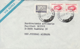 ARGENTINA 1973  AIRMAIL LETTER SENT FROM BUENOS AIRES TO HAMBURG - Storia Postale