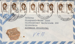 ARGENTINA 1973  AIRMAIL LETTER SENT FROM BUENOS AIRES TO HILDESHEIM - Cartas & Documentos