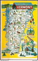 USA Vermont Map - Altri & Non Classificati