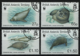 BAT / Brit. Antarktis 2009 - Mi-Nr. 505-508 Gest / Used - Robben / Seals - Oblitérés