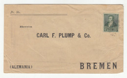 Ernesto Tornquist Y Cia Company Letter Cal F. Plump & Co. Bremen Reply Cover Posted? B231120 - Storia Postale