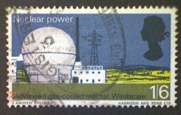 Great Britain, Scott #469, Used(o), 1966, British Technology: Nuclear Reactor, 1/6, Multicolored - Usati