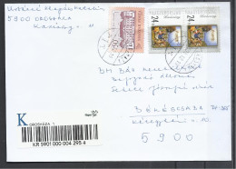 Hungary, Inland Registered Cover "K", Orosháza, 2000. - Storia Postale