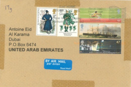 GREAT BRITIAN : 2020, STAMPS COVER TO DUBIA - Storia Postale