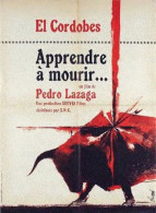 EL CORDOBES TAUROMACHIE CORRIDA Affiche 120X160 APPRENDRE A MOURIR - Affiches & Posters
