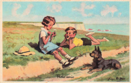Illustrateur Illustration Redon Trois Amis N°2 Serie 1939 - Redon
