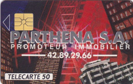 Telecarte Privée D250 LUXE - PARTHENA S.A  - Gem - 5000 Ex - 50 Un - 1990 - Privadas