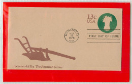 USA - Intero Postale - Ganzsachen - Stationery -  The American FARMER - 1961-80