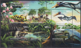 HUNGARY 2018 FAUNA Prehistoric Animals DINOSAURS - Fine S/S MNH - Ongebruikt