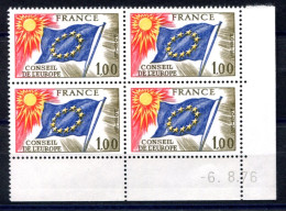 RC 26429 FRANCE SERVICE N° 49 CONSEIL DE L'EUROPE COIN DATÉ DU 6.8.76 NEUF ** - Service