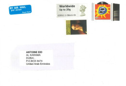 GREAT BRITIAN : STAMPS COVER TO DUBIA - Covers & Documents