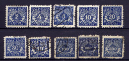 Polen Porto Nr.13/21          O  Used + *  Unused         (1817) - Taxe