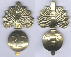 Insigne De Casque De La Gendarmerie Nationale ( Doré 66 Mm ) - Police