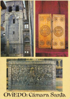 ESPAGNE. Carte Postale, Oviedo. Chambre Sainte, Tours Romantiques, Arches Des Reliques. Non Circulée Pas. - Asturias (Oviedo)