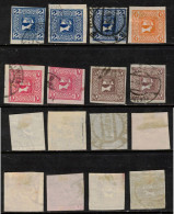 AUSTRIA ÖSTERREICH AUTRICHE 1908 SC P15-18 MI 157-160 MERCURY NEWSPAPER  STAMPS ZEITUNGSSTEMPELMARKEN TIMBRES  JOURNAUX - Newspapers