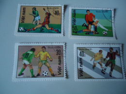 VIETNAM  SET 4  FOOTBALL SOCCER WORLD CUP - Sonstige & Ohne Zuordnung