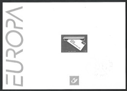 OCB Nr 3780 Europe  Europa Cept - B&W Sheetlets, Courtesu Of The Post  [ZN & GC]