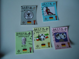 KOREA SET 5 FOOTBALL SOCCER WORLD CUP - Sonstige & Ohne Zuordnung