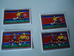 KOREA SET 4 FOOTBALL SOCCER WORLD CUP - Altri & Non Classificati