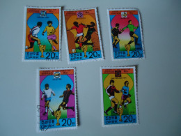 KOREA SET 5 FOOTBALL SOCCER WORLD CUP - Sonstige & Ohne Zuordnung