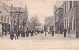 484591Zaandam, Westzijde 1902.  - Zaandam