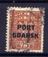 Polen Port Gdansk Nr.22          O  Used         (1841) - Autres & Non Classés