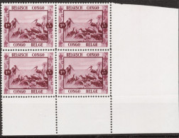 Timbres - Congo Belge - 1939 - COB 209/13**MNHX4 - Jardin De Léopoldville - Cote 340 - Unused Stamps