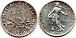 MA 28772 / 1 Franc 1909 TTB+ - 1 Franc