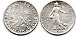 MA 28779 /  1 Franc 1910 TTB - 1 Franc