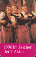 Germany P18/96 T-Aktie - Trachten - Folklore - P & PD-Series: Schalterkarten Der Dt. Telekom