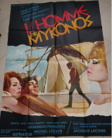 L'Homme De Mykonos - A. Vernon, G. Tinti 1966 - Affiche 120x160 - TTB - Posters