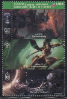 2021-ED. 5536 - JUVENIA. Oviedo.Videojuegos League Of Legends- USADO - Used Stamps