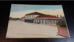 STAZIONE CARTOLINA DI FAENZA STAZIONE RAILWAY STATION ITALY UNUSED - Faenza