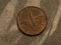 Münze Münzen Umlaufmünze Finnland 1 Penni 1963 - Finlande