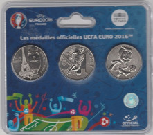 MONNAIE DE PARIS 2016 - MEDAILLES OFFICIELLES UEFA EURO 2016 - 2016