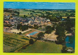 72 LUCHE PRINGE Vue Générale Piscine Terrain De Volley Tennis VOIR DOS En 1980 - Luche Pringe