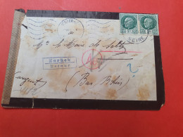 Enveloppe De St Maur Des Fossés Pour Le Maire De Seltz  Avec Contrôle Postal Et Retour - N 28 - 1921-1960: Période Moderne