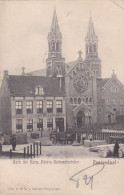 484439Roosendaal, Kerk Der Eerw. Paters Redemptoristen Rond 1900. (rechtsboven Een Kleine Vouw) - Roosendaal