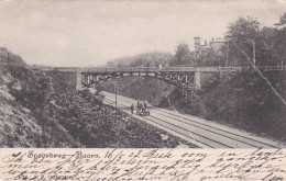 4844213Baarn, Spoorbrug. 1903. (diverse Vouwen) - Baarn