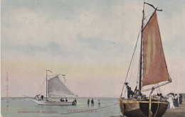 4844350Zandvoort, Groeten Uit De Badplaats. 1906. (zie Hoeken, Doordruk Naam) - Zandvoort