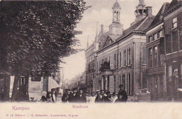 4844505Kampen, Stadhuis Rond 1900. (minuscule Vouwen In De Hoeken) - Kampen