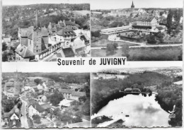 61 Souvenir De JUVIGNY - En Avion Au Dessus De - Multivues - Juvigny Sous Andaine