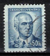 Tchécoslovaquie 1945 Mi 462 (Yv 405), Obliteré Varieté Position 134 - Varietà & Curiosità