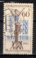 Tchécoslovaquie 1965 Mi 1539 (Yv 1405), Obliteré Varieté Position 29/2 - Varietà & Curiosità