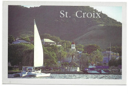St. Croix A View Of Christiansted From The Harbor - Vierges (Iles), Amér.