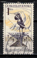 Tchécoslovaquie 1965 Mi 1540 (Yv 1406), Obliteré Varieté Position 15/1 - Variedades Y Curiosidades